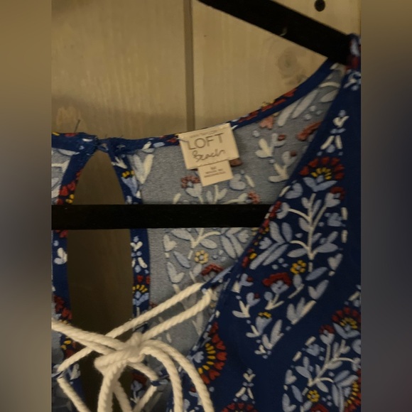 LOFT Beach Ruffle Hem Romper - Picture 4 of 9